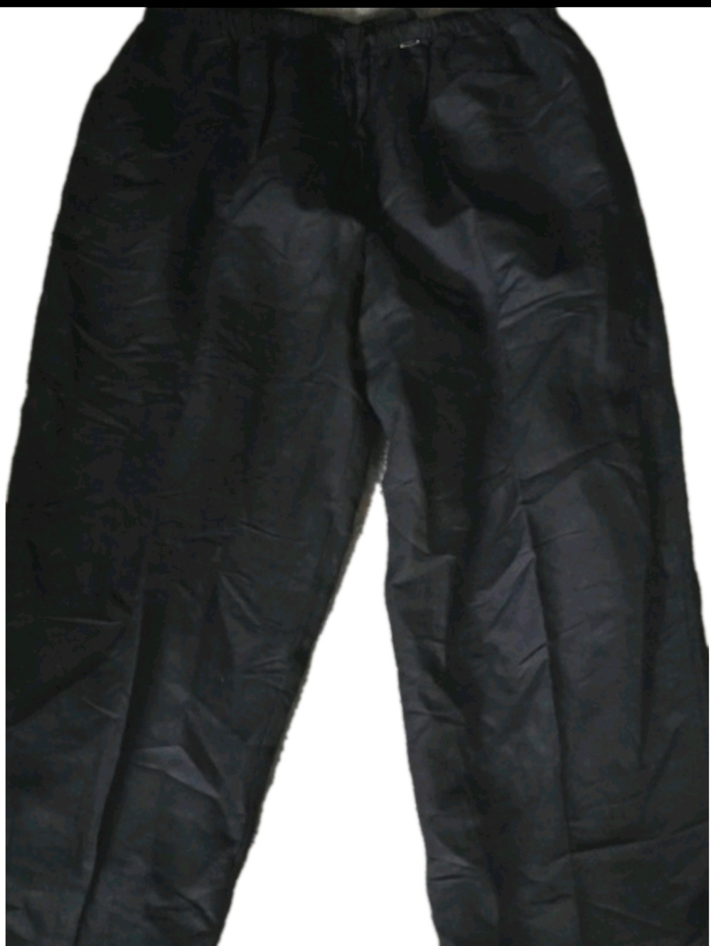 Avenue LINEN 56% WOMEn's Black Drawstring Jogger Pants